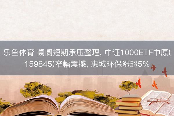 乐鱼体育 阛阓短期承压整理, 中证1000ETF中原(159845)窄幅震撼, 惠城环保涨超5%