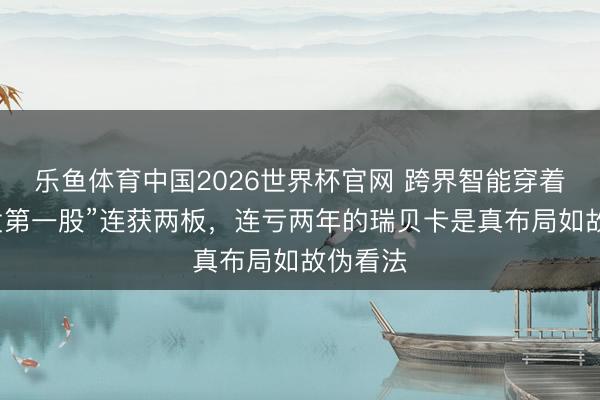 乐鱼体育中国2026世界杯官网 跨界智能穿着，“假发第一股”连获两板，连亏两年的瑞贝卡是真布局如故伪看法